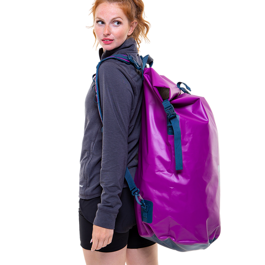 Red Equipment 60L Roll Top Dry Bag - Venture Purple