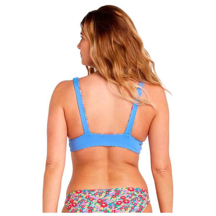 Rip Curl Las Flores Reversible Halter Bikini Top - Multicolour