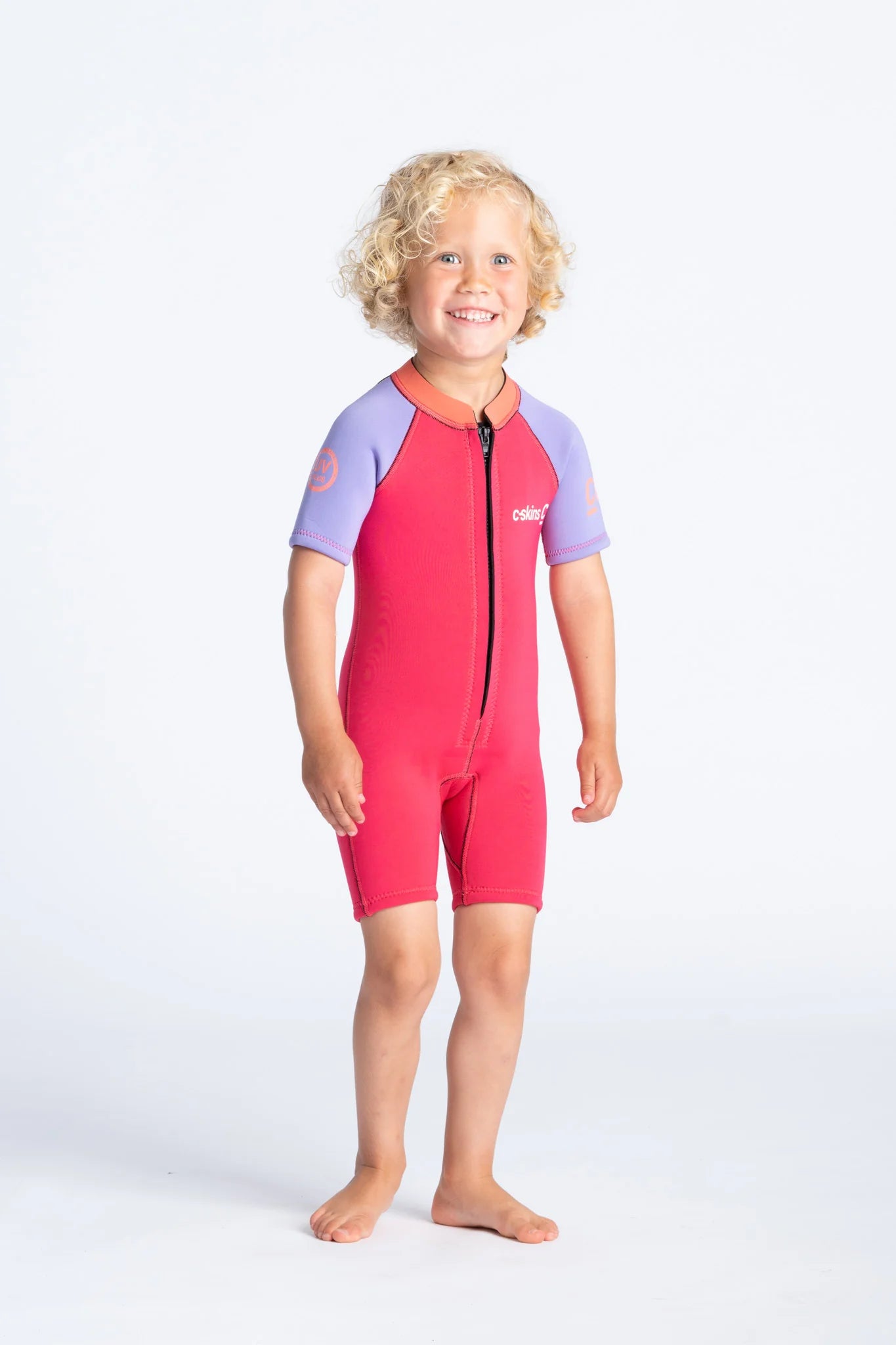 C-KID Baby Shorti - Coral / Lilac / Bright Coral
