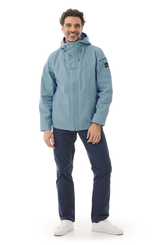 Mousqueton Baden Canvas Hooded Jacket - Provencal