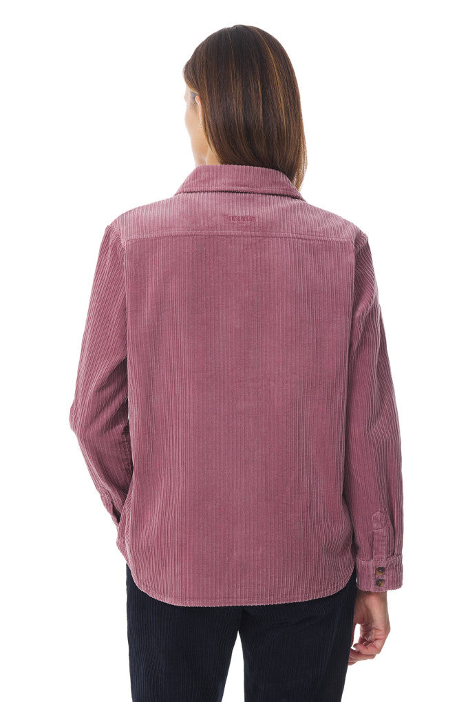 Mousqueton Brezelia Corduroy Overshirt - Orchid