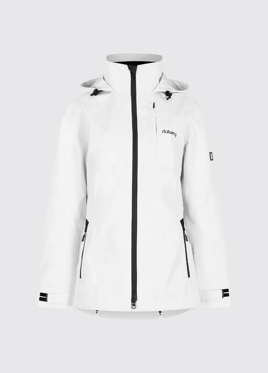 Dubarry Capeclear Waterproof Jacket - White