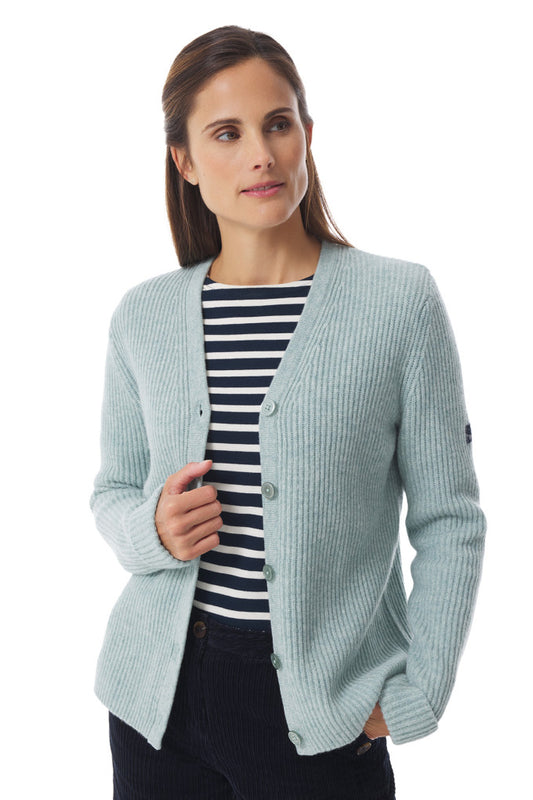 Mousqueton Carantec Wool Cardigan - Ecru