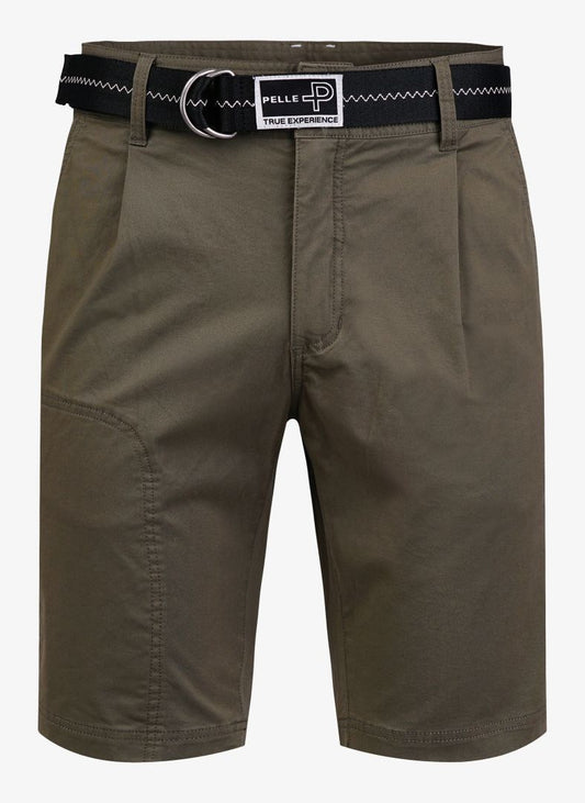 Pelle P Crew Bermuda Shorts - Khaki Green
