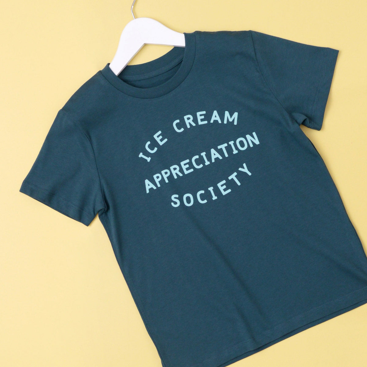 Ice Cream Appreciation Society Kids T-Shirt - Deep Teal