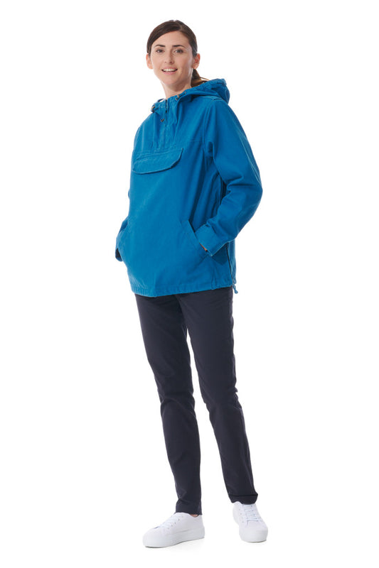 Mousqueton Larmor Print Canvas Smock - Abysse Vareuse