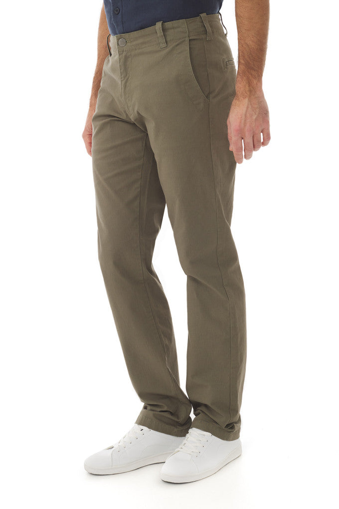 Mousqueton Leden Trousers - Vetiver