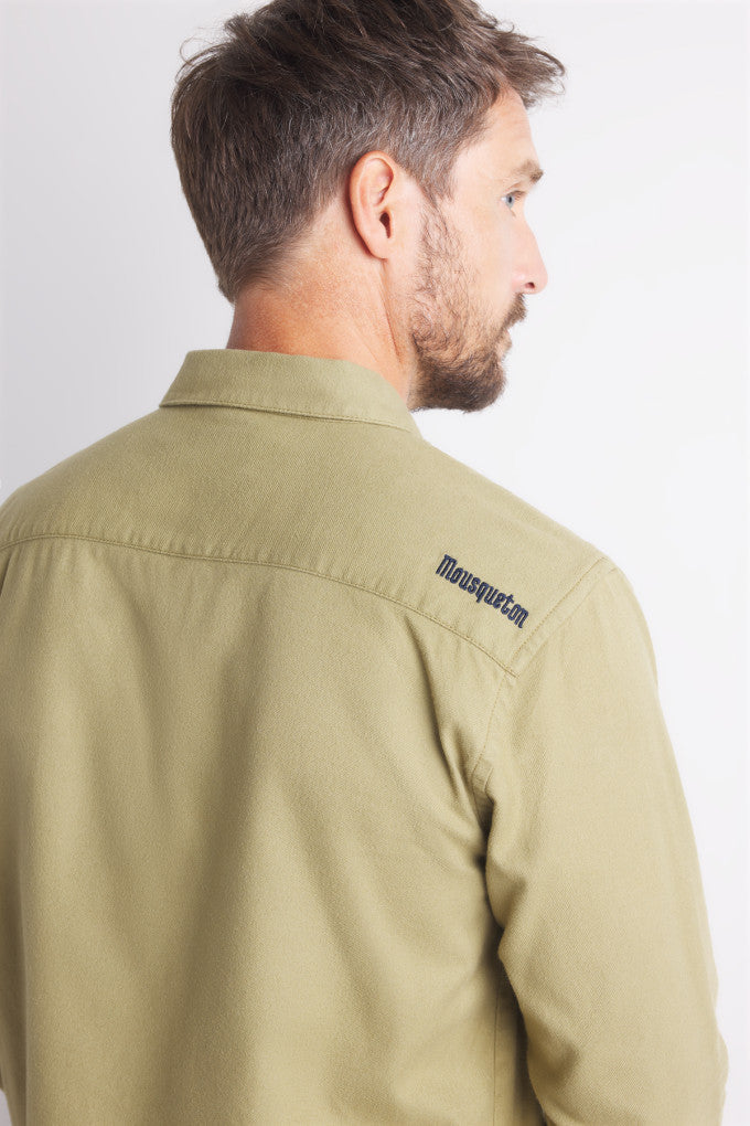 Mousqueton Loic Flannel Shirt - Mousse