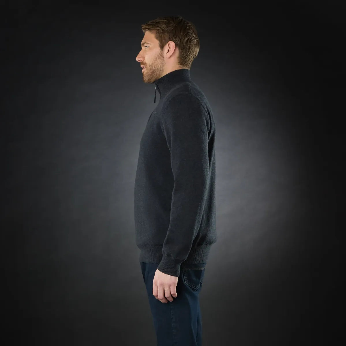 Musto Mens Evo Windproof Knit - Carbon
