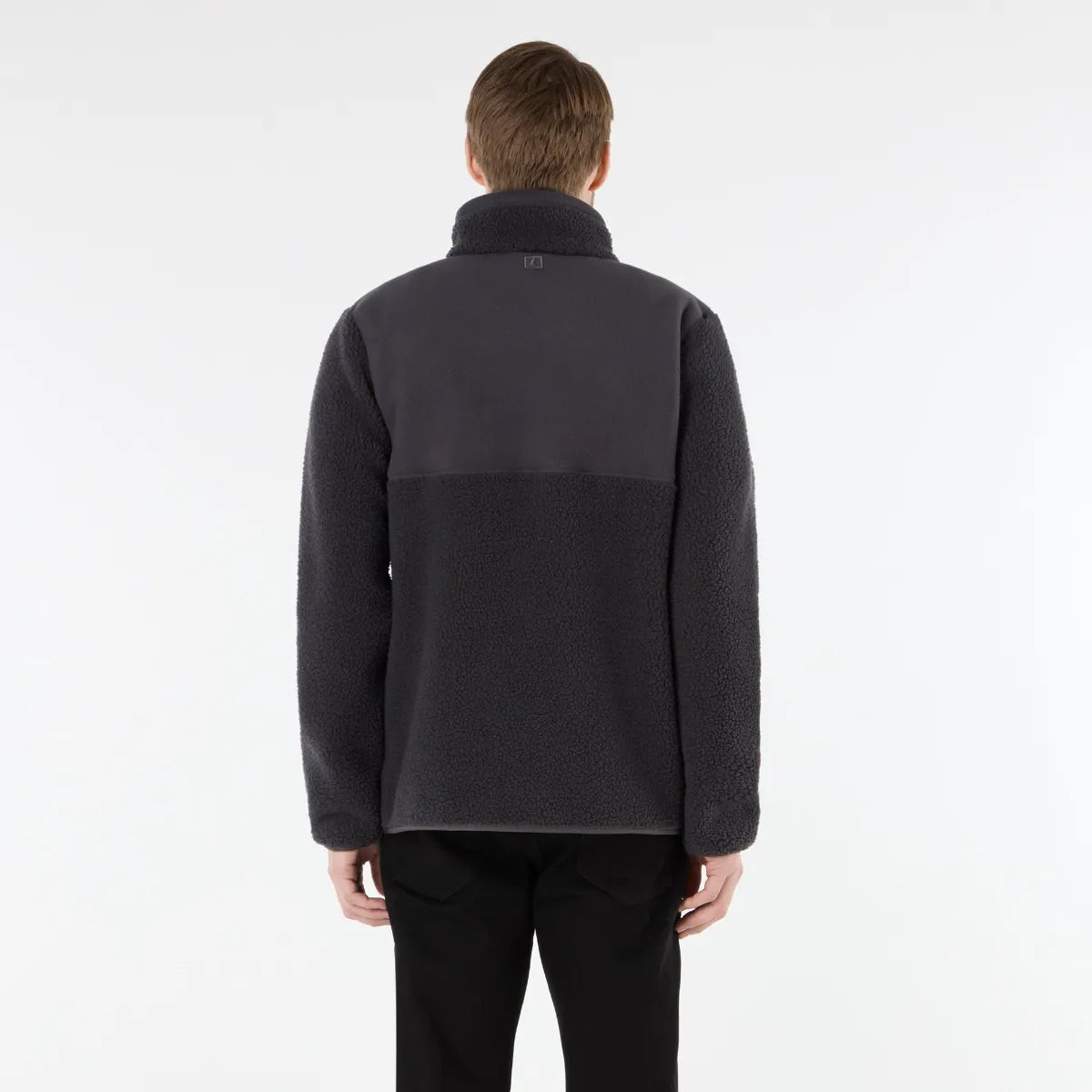 Musto Mens Cove Deep Pile Fleece - Carbon