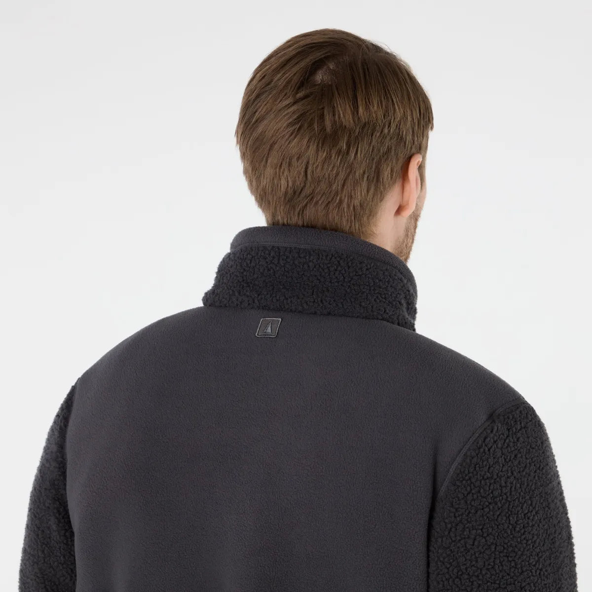 Musto Mens Cove Deep Pile Fleece - Carbon