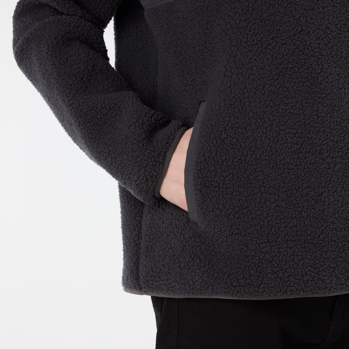 Musto Mens Cove Deep Pile Fleece - Carbon