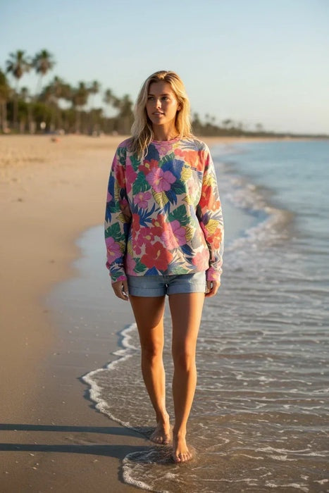 Rip Curl Surf Side Relaxed Crew - Multi
