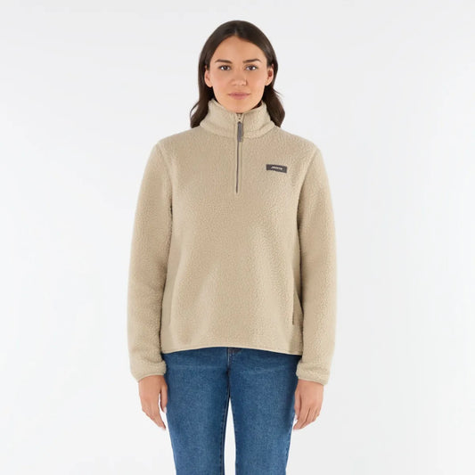 Musto Womens Cove Deep Pile Fleece - Pure Cashmere