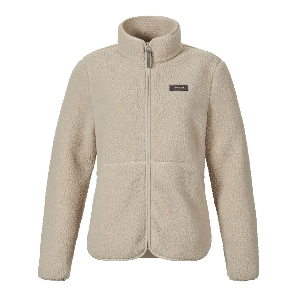 Musto Womens Cove Deep Pile Fleece Jacket - Pure Cashmere