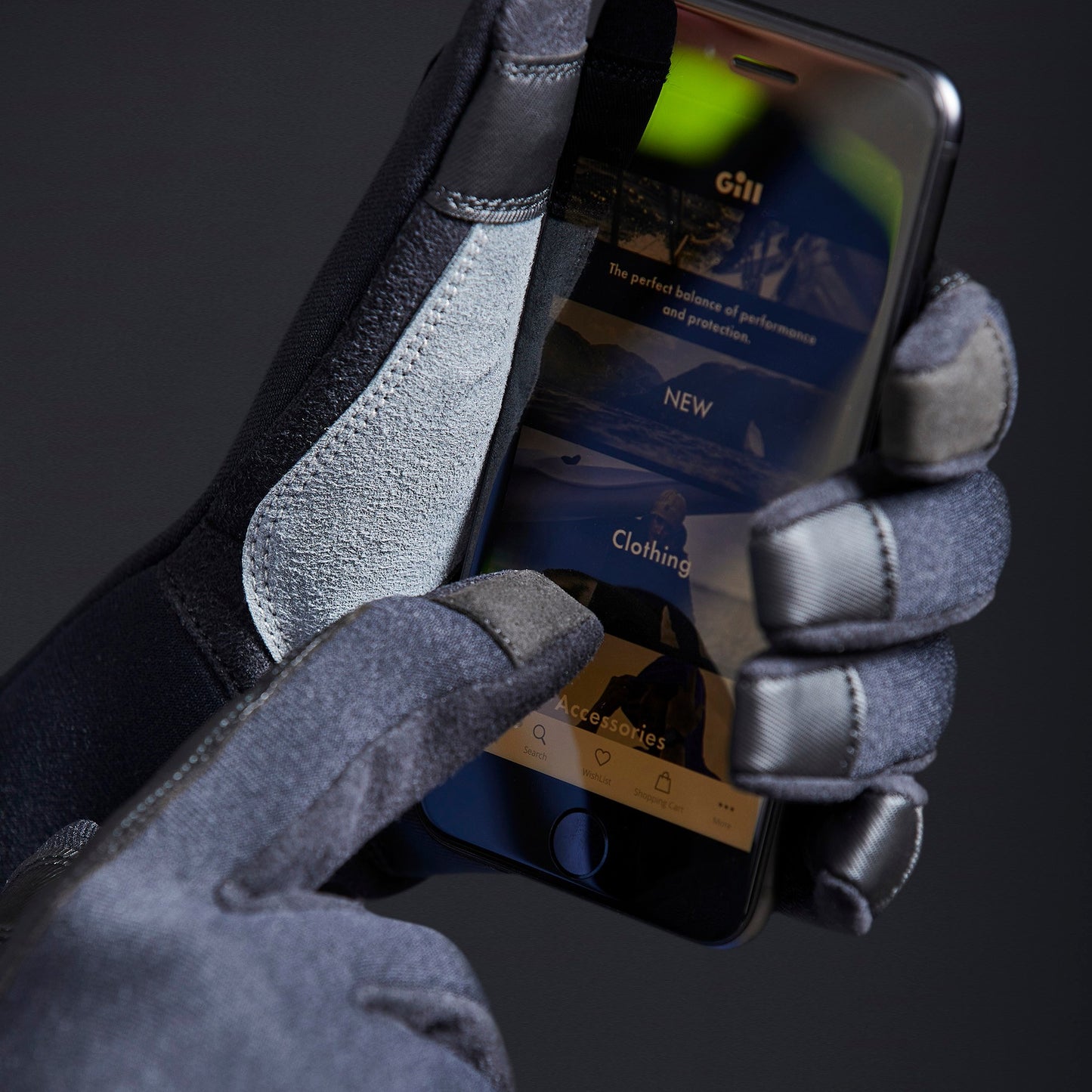 Gill 3 Season Gloves - Black