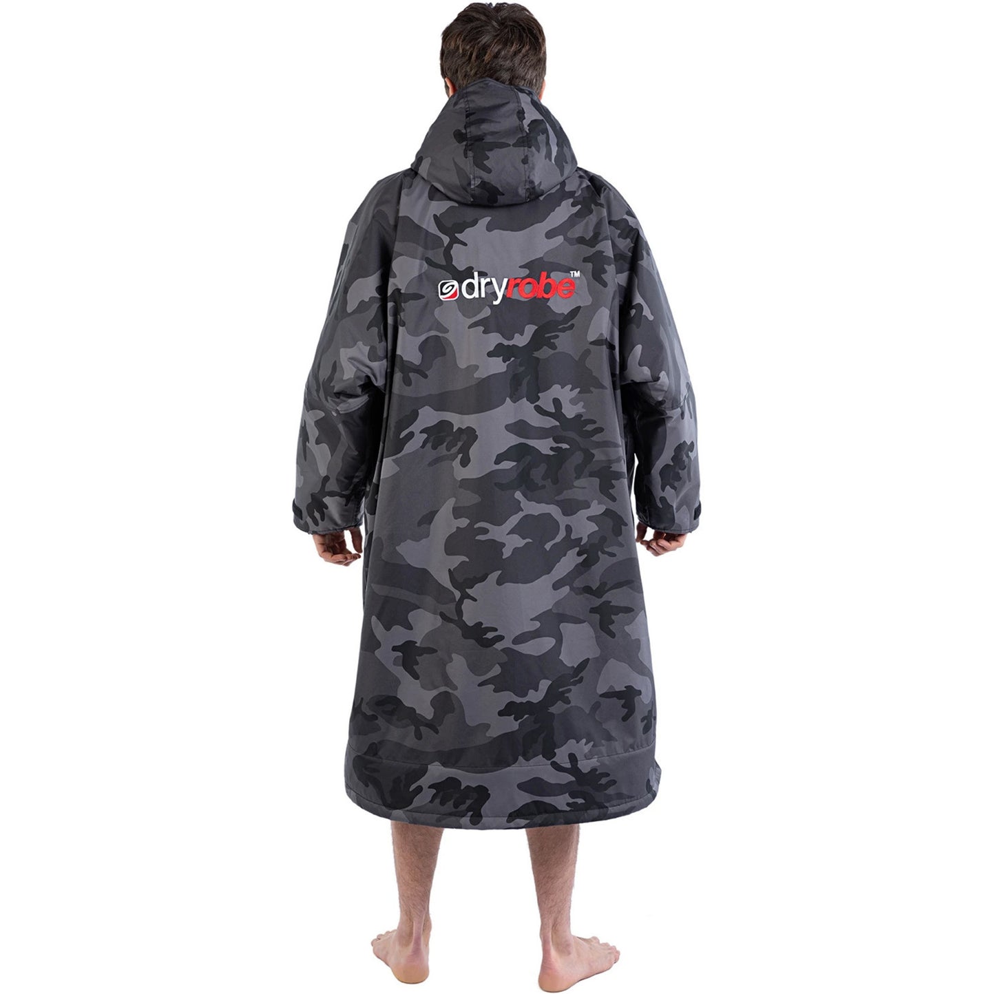 Dryrobe Advance Long Sleeve - Black Camo/Black