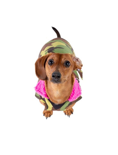 Dryrobe Dog - Camo Pink