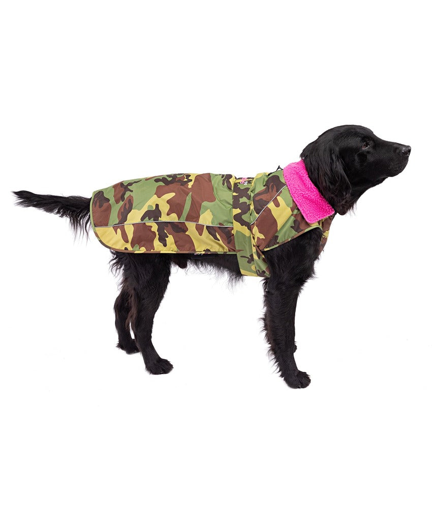 Dryrobe Dog - Camo Pink