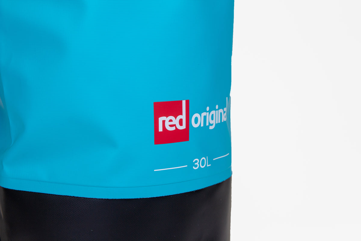 Red Equipment Waterproof Roll Top 30L Dry Bag - Aqua Blue