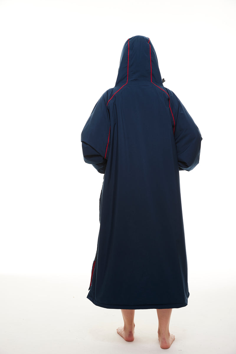 Red Equipment Pro Change Robe EVO long sleeved - Navy