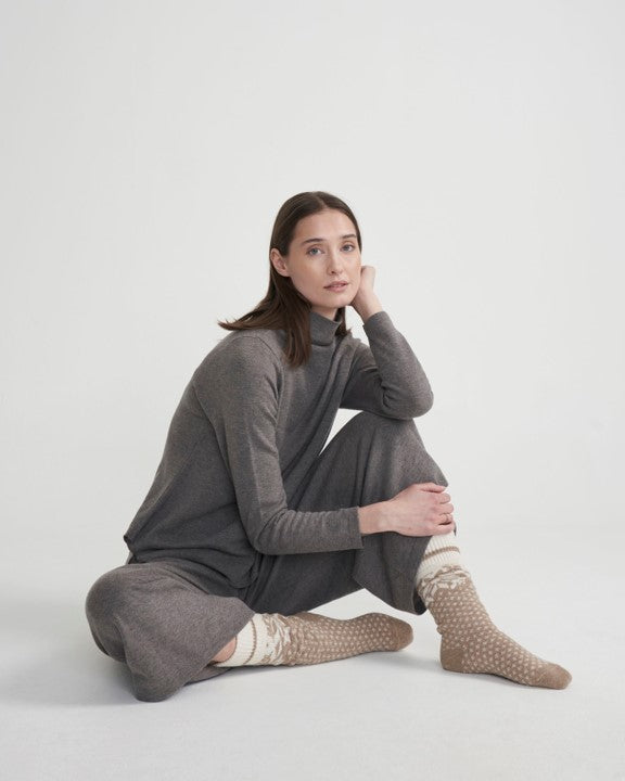 Holebrook Granso Raggsocka - Walnut