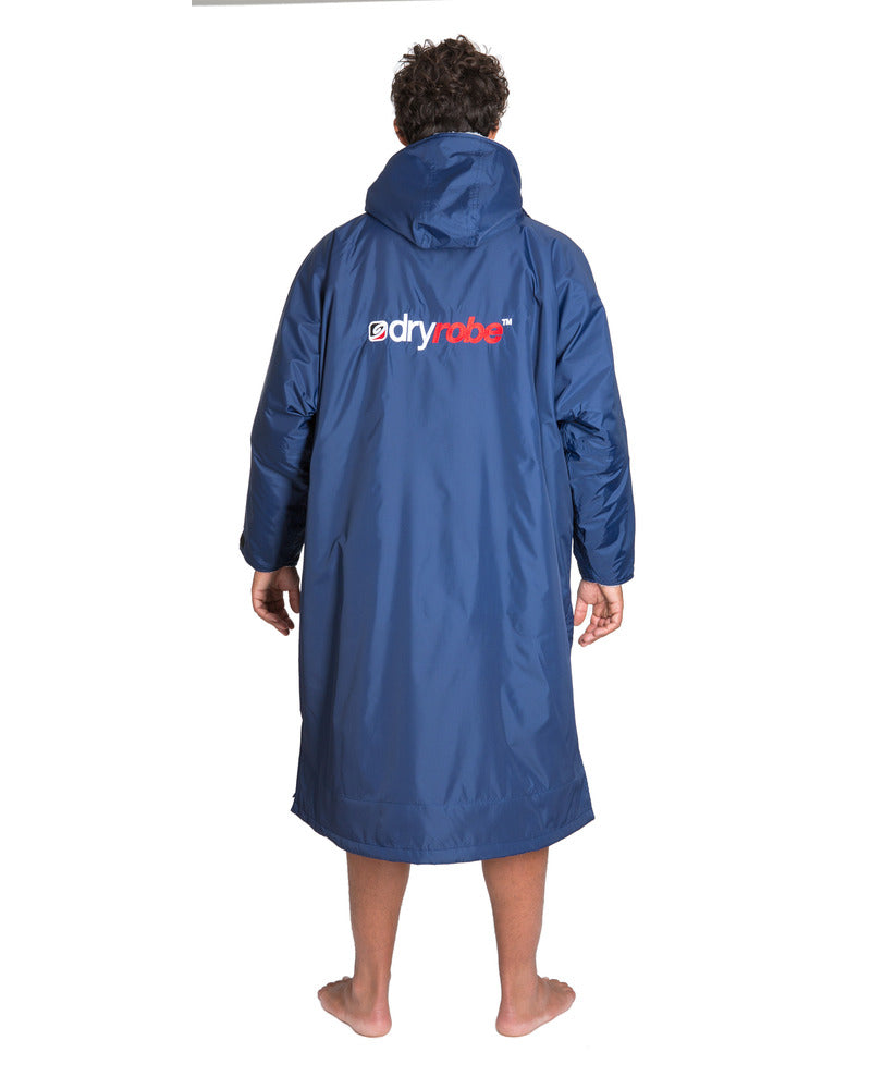 Dryrobe Advance Long Sleeve - Navy/Grey