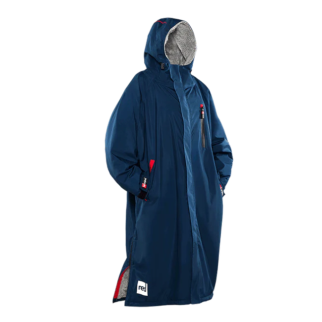 Red Equipment Pro Change Robe EVO long sleeved - Navy