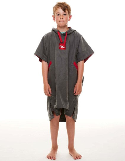 Red Paddle Co Kids Quick Dry Microfibre Changing Robe - Grey