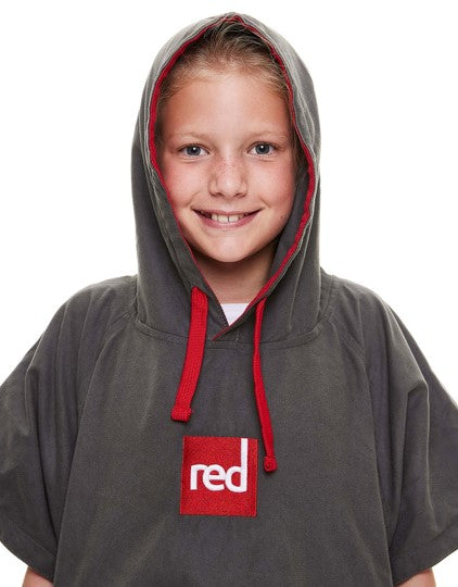 Red Paddle Co Kids Quick Dry Microfibre Changing Robe - Grey