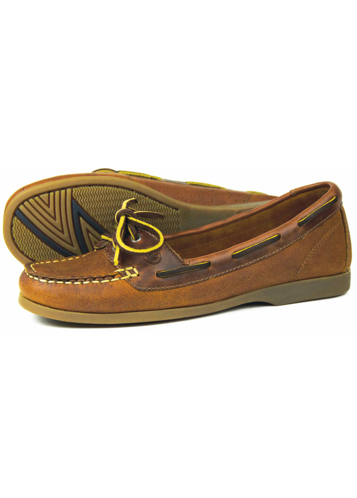 Orca Bay Schooner Ladies Deck Shoe - Havana