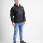 Rooster Soft Shell Jacket with Hood - Black