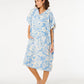 Rip Curl Mixed Hooded Towel - Blissful Blue