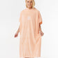 Rip Curl Classic Surf Hooded Towel - Bright Peach