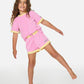 Rip Curl Girls Epic Terry Short - Pink
