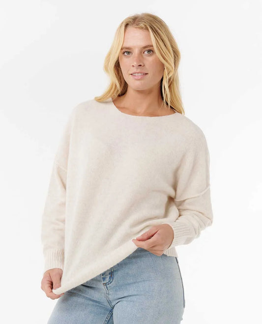 Rip Curl Emily Sweater - Ecru Marle