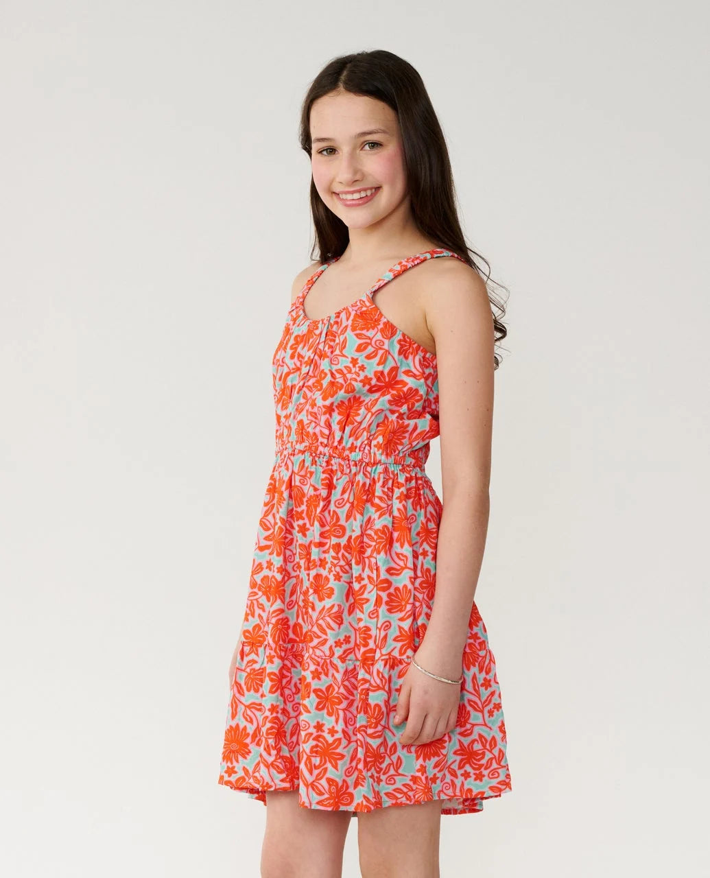 Rip Curl Girls Sunshine Squad Dress - Mint Haze
