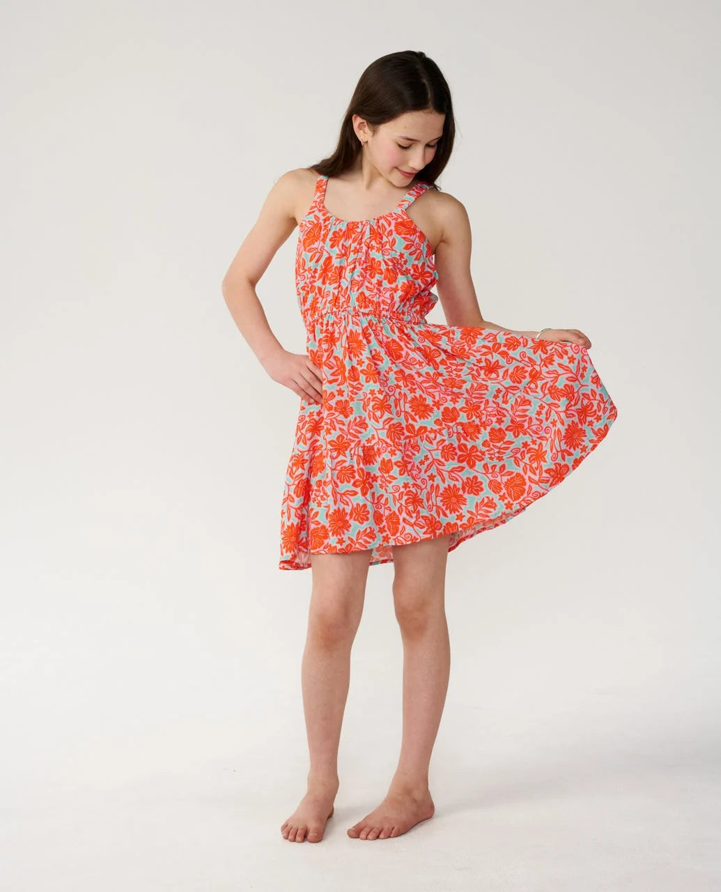 Rip Curl Girls Sunshine Squad Dress - Mint Haze