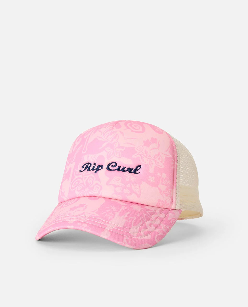 Rip Curl Girls Mixed Revival Trucker Cap - Hot Pink
