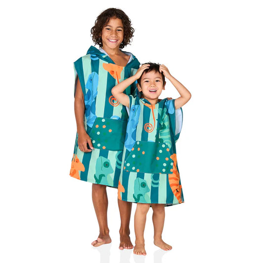 Dock & Bay Poncho Kids - Karma Chameleon