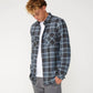 Rip Curl Premium Surf Griffin Flannel Shirt - Washed Black