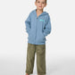 Rip Curl Boys Ride The Wave Zip Through Fleece - Faded Denim