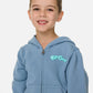 Rip Curl Boys Ride The Wave Zip Through Fleece - Faded Denim