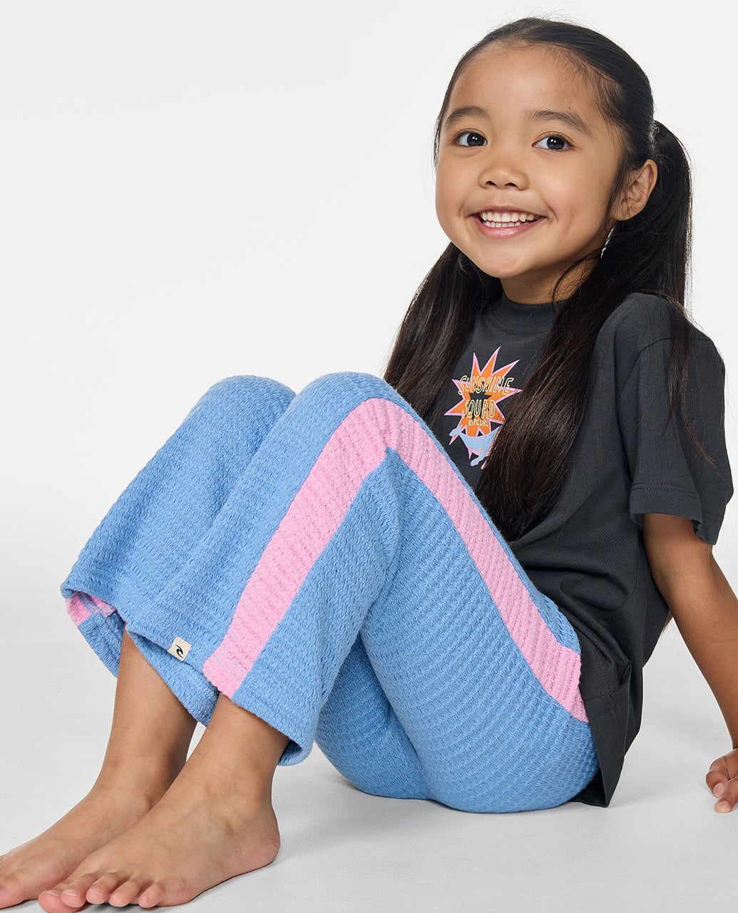 Rip Curl Girls Surf Magic Knit Pant - Cornflower Blue