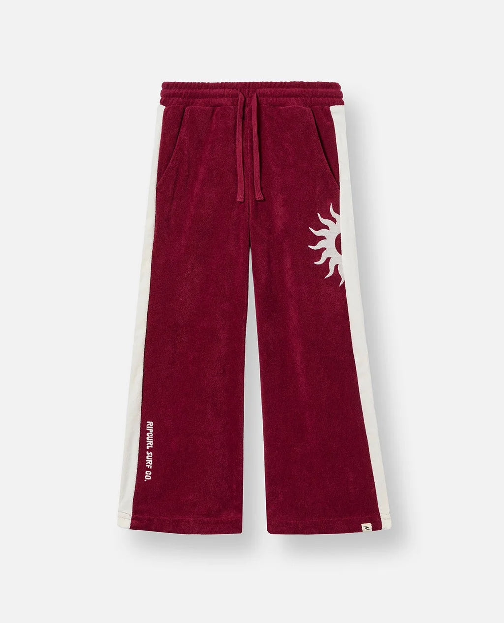 Rip Curl Girls Road Trip Terry Pant - Plum