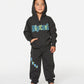 Rip Curl Boys Paddle Out Zip Through Fleece - Washed Black