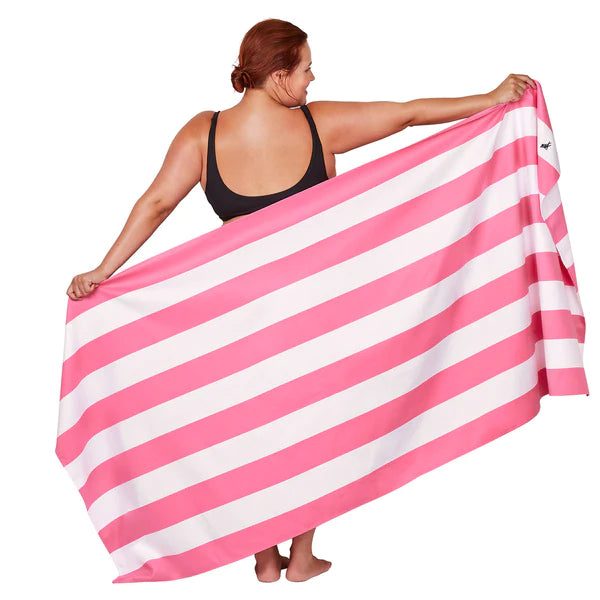 Dock & Bay Beach Towel - Phi Phi Pink