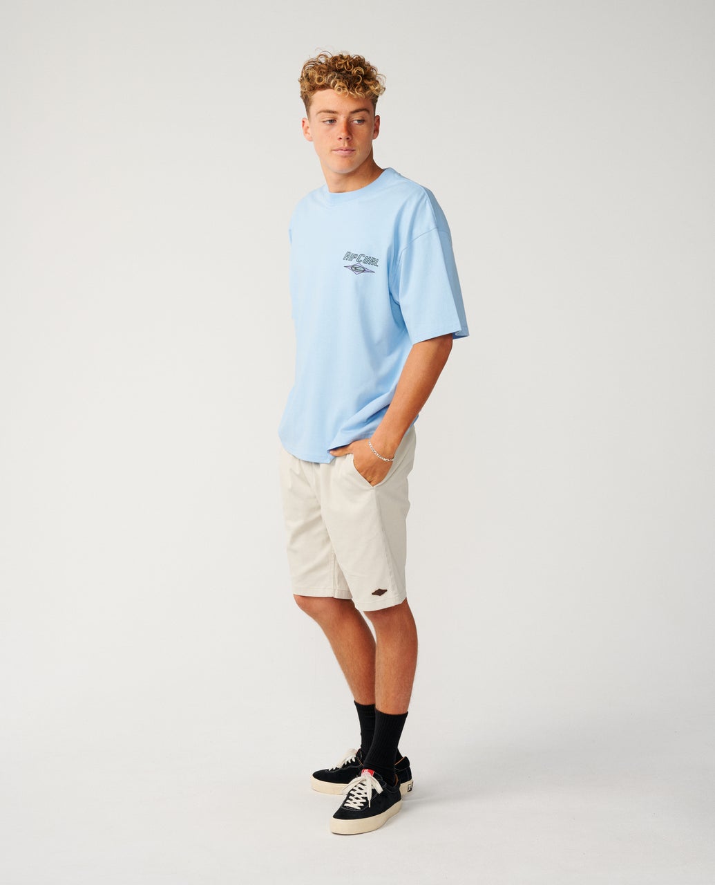 Rip Curl Classic Surf 19" Volley Shorts - Vintage White