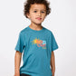 Rip Curl Let's See The Waves Tee -Boy - Storm Blue