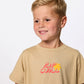 Rip Curl Artist Of The Search Ty Williams Art Tee -Boy - Khaki Sandh